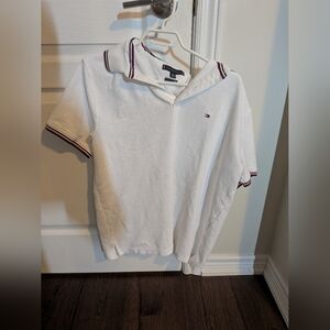White Tommy Hilfiger Polo